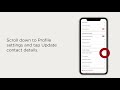 how to update your westpac banking contact details in the westpac app