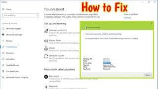 How to Fix “An Error Occurred While Troubleshooting” In Windows PC /HINDI URDU