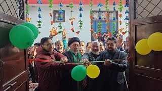 MP Ladakh Inaugurated the Hussainiya Hall \