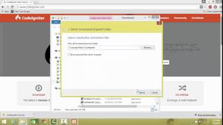 CodeIgniter Tutorial 1- Installation