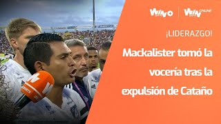 Mackalister Silva tomó la vocería tras la expulsión de Cataño en el Tolima vs. Millonarios