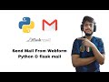 Send Mail from Webform using flask mail | Python | Flask