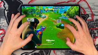 Fortnite Mobile 7 Finger M4 iPad Pro 13'' Handcam! (With OBSBOT 4k Camera)