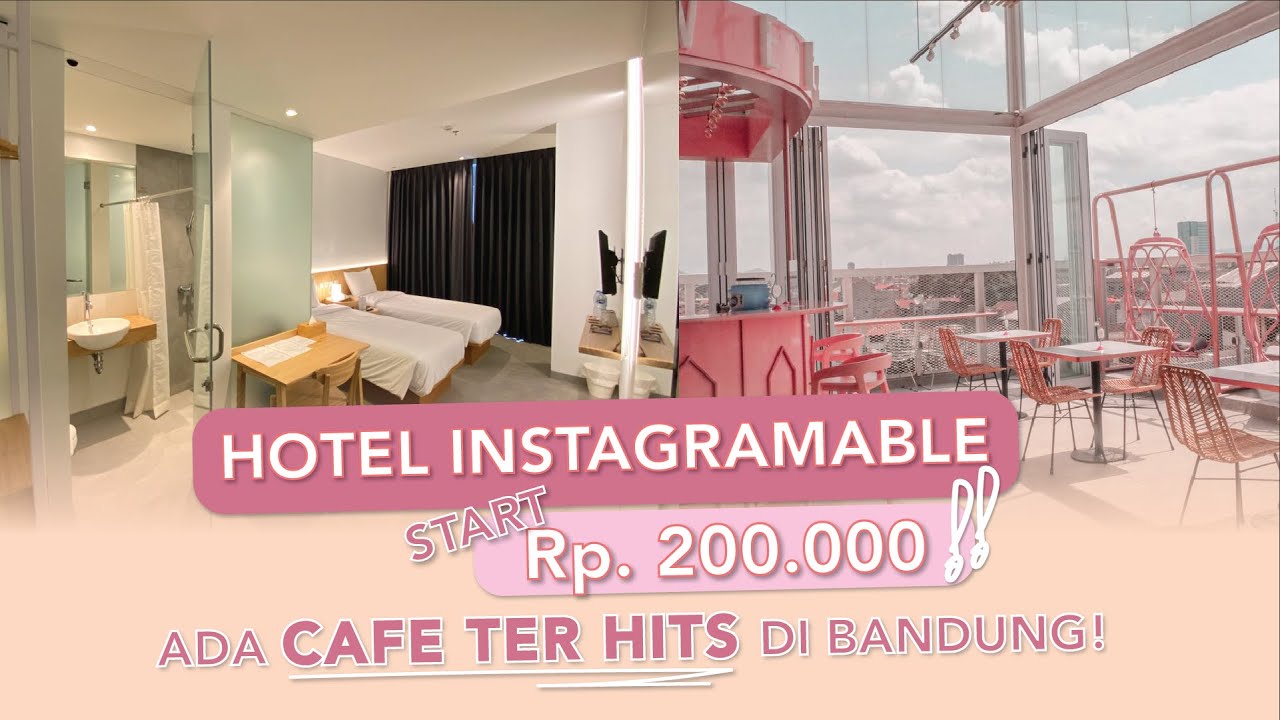 Rekomendasi Hotel Di Bandung Murah Instagramable LENORA HOTEL - YouTube