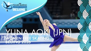 Yuna AOKI (JPN) | Women Free Skating | Four Continents Championships | Beijing 2026