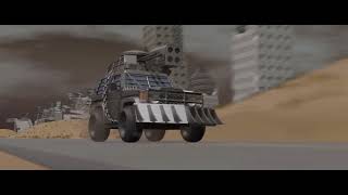 Endless Engines - Day 9 [Post apocalyse car animation]