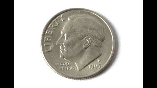 10 Cent USA 1995 P - Roosevelt Dime Coin