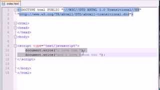 Beginner JavaScript Tutorial 2 Comments and Statements