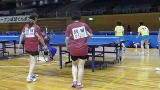 第3回　全国ベテランオープン卓球　ぐんま大会　女子複60歳代