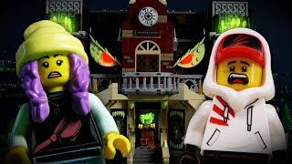 LEGO Halloween Haunted School STOP MOTION LEGO Hidden Side School Showdown | LEGO | Billy Bricks