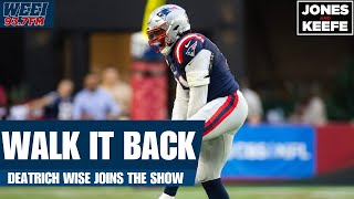 Deatrich Wise says his comments calling Patriots fans \