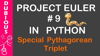 Project Euler #9 In Python