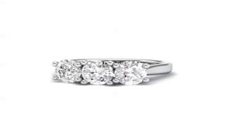 Trinity Trellis Diamond Engagement Ring (0.75 CTW)