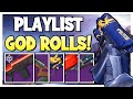 NEW Playlist Weapons GOD ROLL GUIDE! Weapons RANKED Best to Worst | Destiny 2 Guide