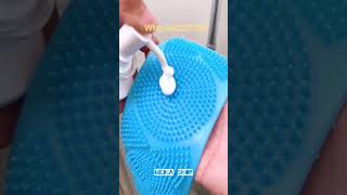 😍Silicone Bath Body Brush Bath Belt Shower😍👈 ليفة من  السيليكون للإستحمام بكل أريحية👈