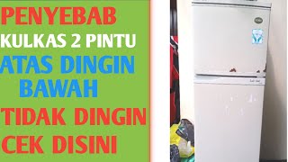 GANTI KIPAS KULKAS 2 PINTU MERK UCHIDA