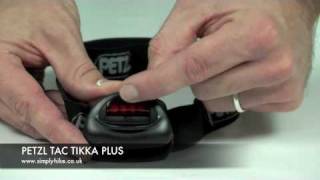 Petzl TacTikka Plus - www.simplyhike.co.uk