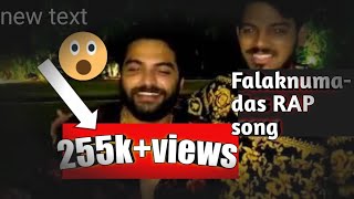 Vishwak Sen |N his friend singing a song of| falaknumadas#falaknamadas #vishwaksen#hyderabadi