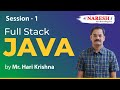 Java Full Stack Training | Session-1 | Mr. Hari Krishna
