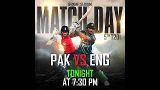 Watch #PakistanvsEngland 5th T20I, Tonight at 7:30PM with Free HD Live Streaming on the #ARYZAP app!