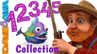 12345 Once I Caught a Fish Alive Number Song Nursery Rhymes Collection from Dave and Ava