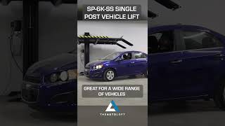 SP 6K SS Single Post Lift #carstorage #singlepostlift #vehiclelift #vehiclemaintenance