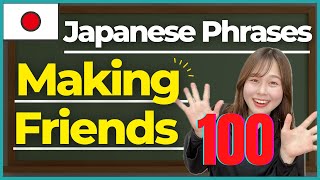 Useful phrases for making friends 🇯🇵 Basic Japanese Vocabulary / Phrases Lesson