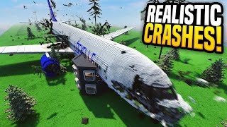 Plane CRASHES Into My HOUSE - Teardown Mods Gameplay