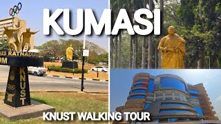 KUMASI - KNUST, AMAZING CAMPUS WALKING TOUR, GHANA 🇬🇭