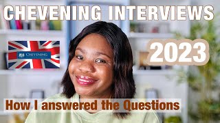 Chevening Interviews: How I successfully Answered my Chevening Interview Questions | #chevening