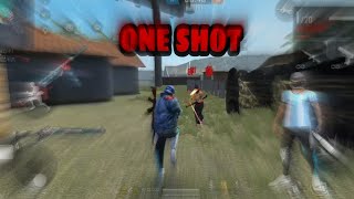 FASTER ONE SHOT 😈🖤 Highlights Free Fire