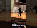 Three Medieval Dances (live from Christian Lindberg’s masterclass)