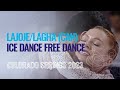 LAJOIE / LAGHA (CAN) | Ice Dance Free Dance | Colorado Springs 2023 | #FigureSkating