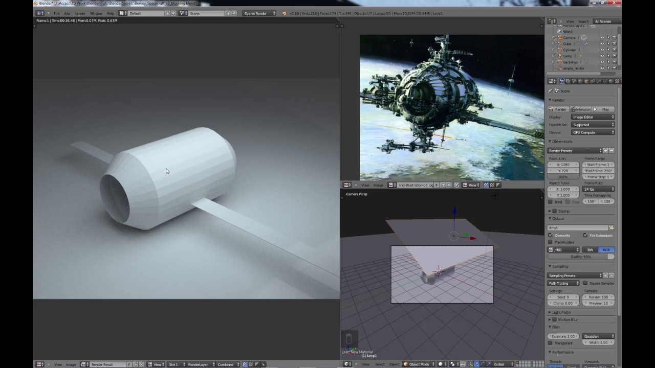 Blender For Noobs - The Secrets Of Blender Modeling - Part 3 Of 14 ...