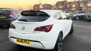 NL66FFJ | Vauxhall Astra GTC Limited Edition | Walkthrough | Angus MacKinnon Ltd