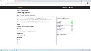 [CSES.FI PYTHON] Trailing Zeros