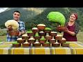 Cooking Rustic Flatbreads in Clay Pots! Perfect Lunch with Organic Homemade Foods