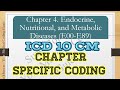 ICD-10-CM - Chapter Specific Coding Guidelines - DIABETES #CPC #medicalcoding #ICD10CM #diabetesCPC