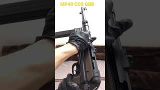 MP40を撃つ！#mp40 #ガスガン #サブマシンガン #ガスブローバック #shorts #toygun