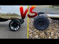 Evolve GTR AT wheels vs Street wheels comparison