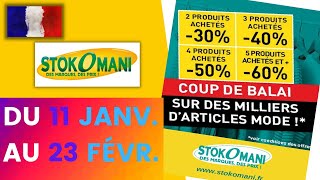 catalogue STOKOMANI SOLDES du 11 janvier au 23 février 2022 💛 PROMOTIONS - FRANCE