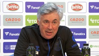 Carlo Ancelotti - Man City v Everton - Pre-Match Press Conference
