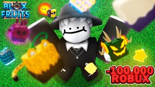 ME GASTE $100.000 ROBUX EN BLOX FRUITS 😳