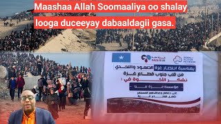 SUBAX: Maashaa Allah Soomaaliya oo shalay looga duceeyay dabaaldagii gasa. bal daawo adaa farxidoona