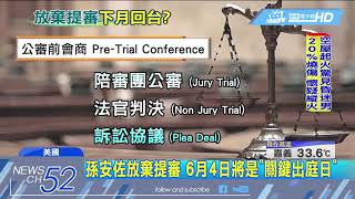 20180523中天新聞　孫安佐放棄提審　6月4日將是「關鍵出庭日」