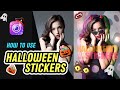 How To Use Halloween Stickers | Photo Editing Tutorial | YouCam Perfect #Shorts