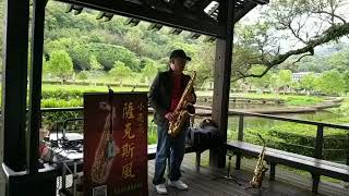 38、 流浪天崖三兄妹 / 洪第七 ( 柔道一代 / 村田英雄 )  ( 阿亮薩克斯風Sax )  台語老歌 / 日本演歌 / 慈湖街頭藝人