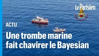 Sicile : naufrage d'un voilier frappé par une trombe marine, 1 mort et 6 disparus