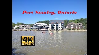 Port Stanley 🏝️ , Ontario, 4K Walking Tour