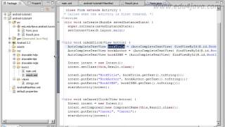 Android 5 Programming Tutorial Navigating with Intents